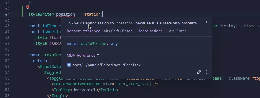 Write Contract Violation